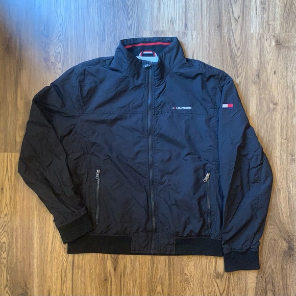 Tommy Hilfiger Other - Vintage Black Tommy Hilfiger Windbreaker Jacket